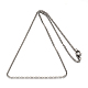 304 Stainless Steel Cable Chain Necklace STAS-L164A-01P-2