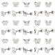 Unicraftale 20 Pairs 5 Styles 304 Stainless Steel Barbell Cartilage Earrings EJEW-UN0001-58-1