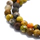 Brins de perles de jaspe bourdon naturel G-P457-A01-30-2
