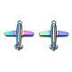 Colgantes de aleación de color arcoíris PALLOY-N156-192-NR-2