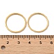 Ионное покрытие (ip) 304 кольцо на палец из нержавеющей стали RJEW-I101-02B-G-3