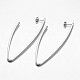 304 Stainless Steel Dangle Earrings EJEW-G155-05P-1