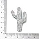 Печатные подвески из непрозрачного акрила FIND-D283-02-3