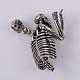 Esqueleto humano 304 grandes colgantes de acero inoxidable STAS-F103-11A-2