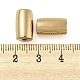 イオンメッキ304ステンレス鋼ビーズ  コラム  ゴールドカラー  13x8x8mm  穴：1.8mm STAS-Q319-06G-3