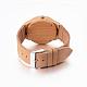 Carbonized Bamboo Wood Wristwatches WACH-H038-02-3