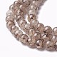 Rociar perlas de vidrio pintado hebras GLAA-A038-C-56-3