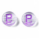 Perles acryliques transparentes transparentes MACR-N008-56P-3