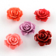 Perles de corail synthétiques de fleurs colorées CORA-R011-30-1