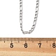 Не тускнеющие ожерелья из нержавеющей стали 304 Figaro STAS-K168-02P-2