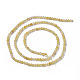 Perles en opale jaune naturelle G-F596-24-3mm-2