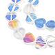Trasparenti perle di vetro placca fili EGLA-N006-080-A02-4