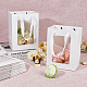 Прямоугольные бумажные пакеты для хранения с ручкой ABAG-WH0046-26A-01-4