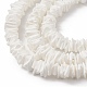 Fragment de coquillage naturel bracelet et collier de perles irrégulières et bracelet de cheville SJEW-JS01264-10
