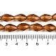 Прозрачные стеклянные бусины EGLA-N013-T10mm-D16-4