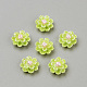 Imitation Pearl Resin Cabochons X-CRES-S301-24-2