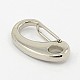 Alloy Keychain Clasp Findings PALLOY-I065-02P-2