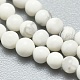 Natürliche Howlith Perlen Stränge G-A177-04-24-3