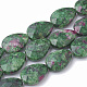 Natural Ruby in Zoisite Beads Strands G-S292-20-1