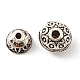 Alliage de style tibétain 3 trou perles gourou X-FIND-A031-04AS-3