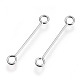304 Stainless Steel Double Sided Eye Pins STAS-O101-64P-2