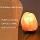 Lampe aus natürlichem Himalaya-Steinsalz DJEW-P002-01A-2