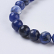 Natural Sodalite Beads Strands X-G-G515-6mm-07-3