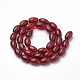 Dyed Natural Carnelian Beads Strands G-S273-07-2