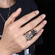 Men's Stainless Steel Finger Rings RJEW-BB29937-12-2