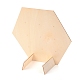 Espositore per ciambelle in legno di pioppo espositore per ciambelle DJEW-H006-02B-3