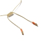 Bracelets de perles tressées en perles d'imitation de verre et graines WO2637-24-3