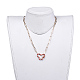 Iron Paperclip Chain Necklaces NJEW-JN02737-M-6