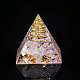 Украшение дисплея смолы пирамиды оргонита G-PW0005-05O-1