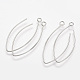 Sterling Silver Earring Hooks STER-G014-02B-2