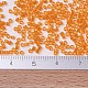 MIYUKIデリカビーズ  シリンダー  日本製シードビーズ  11/0  （db0703)透明オレンジ  1.3x1.6mm  穴：0.8mm  約2000個/10g X-SEED-J020-DB0703-4