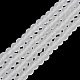 Chapelets de perles en verre transparente   EGLA-A034-T2mm-MD19-2