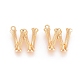 Brass Pendants X-KK-T038-193G-W-2