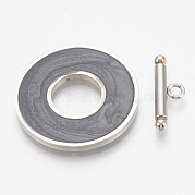 304 Stainless Steel Toggle Clasps STAS-T037-05A
