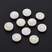 Бусины из натуральных пресноводных ракушек SHEL-N003-22-02
