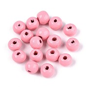 Круглые бусины из натурального дерева схима WOOD-A018-6mm-06