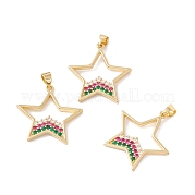 Латунные подвески из микро-паве KK-G415-04G