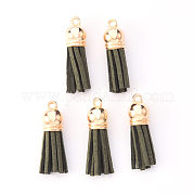 Искусственные замши кисточкой подвесные украшения FIND-R095-031LG