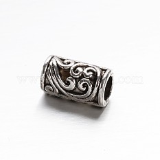 Perles de colonne en alliage de zinc de style tibétain X-PALLOY-ZN63835-AS