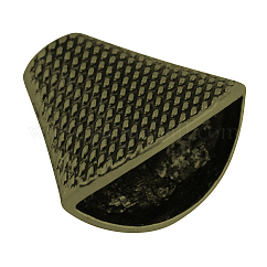 Coni di perline stile tibetano, per ciondolo nappe,  piombo & nichel libero, bronzo antico, 18.5x20x11.5mm, Foro: 2 mm, circa 320pcs/1000g