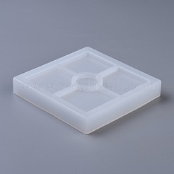DIY quadratische Untersetzer Silikonformen&nbsp;DIY-P010-29