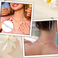 24 clip in ottone con estremità a moschettone&nbsp;KK-CL0001-04