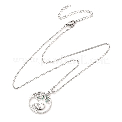 Bague en laiton pavée de zirconiums cubiques verts avec pendentif dinosaure pour femme&nbsp;NJEW-C120-01P