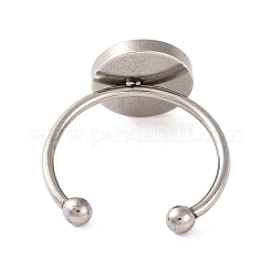 Composants de bague de manchette ouverte en acier inoxydable 304 anti-ternissement&nbsp;X-STAS-S134-01P-04