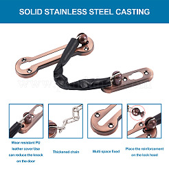 Serrure de porte à barre pivotante en acier inoxydable&nbsp;SW-TAC0002-02C