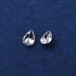 Cabochons de zircone cubique en forme de larme&nbsp;X1-ZIRC-TAC0004-02B